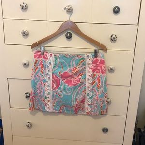 Lilly Pulitzer Skirt in Jellies Be Jammin Print